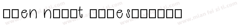 when night comes字体转换